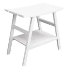 Vit badrumskomposition med reptåliga tillbehör och spegel - Patryk Viadurini