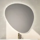 Badrumskomposition med 2 lådor, 2 öppna fack och handfat - Elios Viadurini