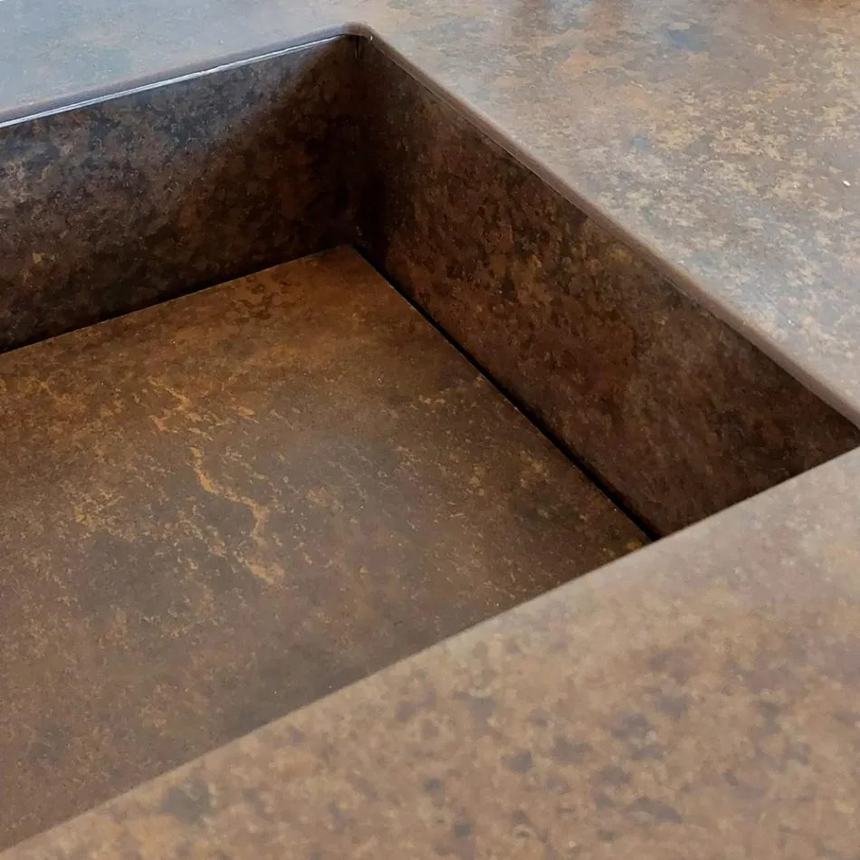 Badrumskomposition med 2 lådor och 2 öppna fack, spegel och handfat - Magnolia Viadurini