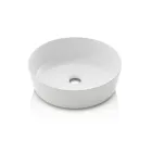 Badrumskomposition med 4 lådor i Rio Oak, spegel och handfat - Velaria Viadurini