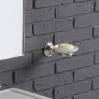 Sammansättningen av badrum sink i vitt keramiskt kolonn Ania Viadurini