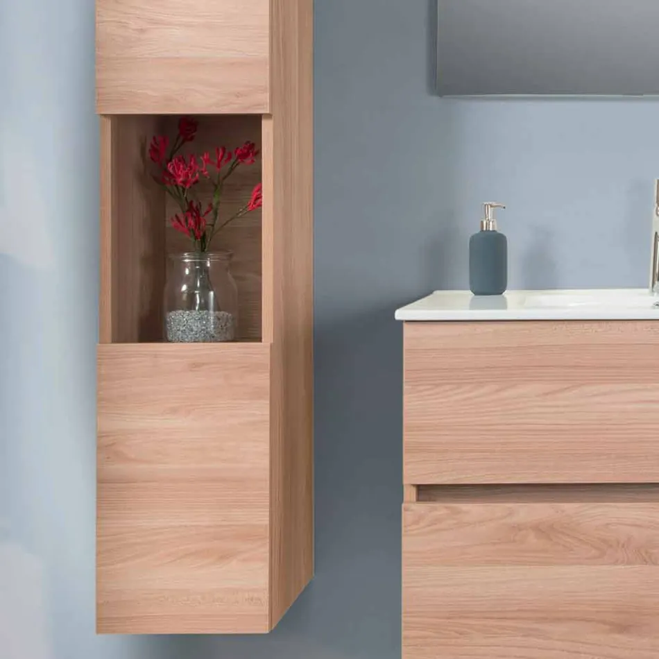 Avstängd komposition i Melamine Light Olmo - Becky Viadurini