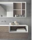 Badrumsmöbler, modern och upphängd design tillverkad i Italien - Callisi8 Viadurini