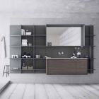Upphängda och moderna badrumsmöbelkomposition, designmöbler - Callisi12 Viadurini