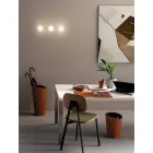 Kontorssammansättning för modern design i läder tillverkad i Italien - Giulio Viadurini