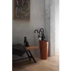 Kontorssammansättning för modern design i läder tillverkad i Italien - Giulio Viadurini