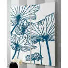 Sammansättning av 2 paneler som visar blommor tillverkade i Italien - Sheryl Viadurini