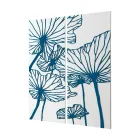 Sammansättning av 2 paneler som visar blommor tillverkade i Italien - Sheryl Viadurini