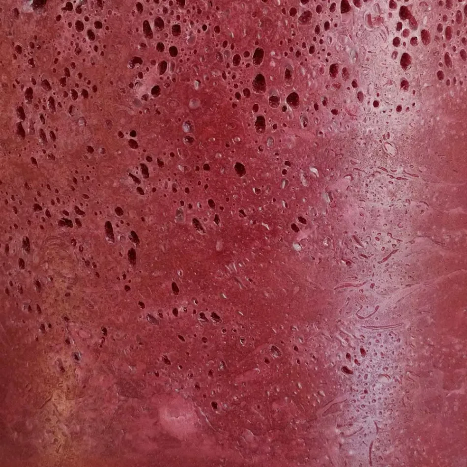 Sammansättning av 3 moderna runda vaxljus tillverkade i Italien - godis Viadurini