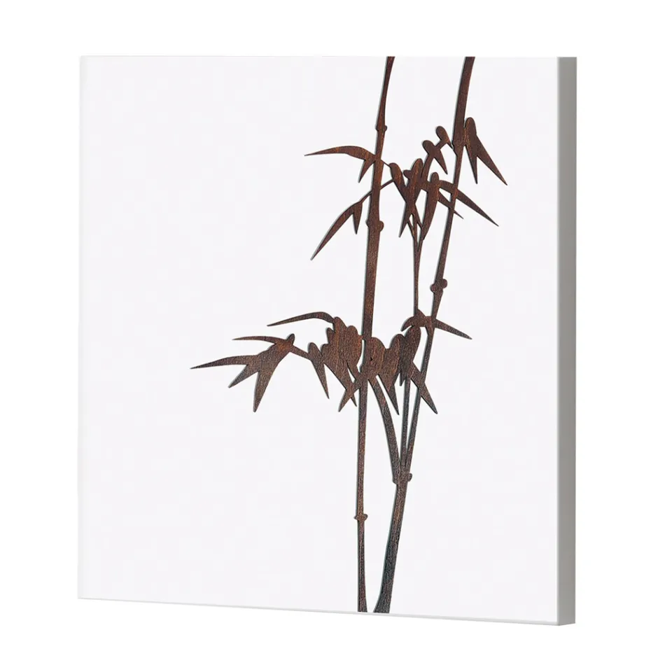 Sammansättning av 4 paneler med hortensior, allium och thyfa tillverkade i Italien - beräkning Viadurini