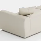 Sammansättning av trädgårdssoffa i marin plywood Tillverkad i Italien - Bahias Viadurini