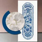 Sammansättning av trämålningar med abstrakt tryck gjord i Italien - Brasilien Viadurini