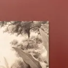 Sammansättning av trämålningar med elefanttryck gjord i Italien - Patagonien Viadurini