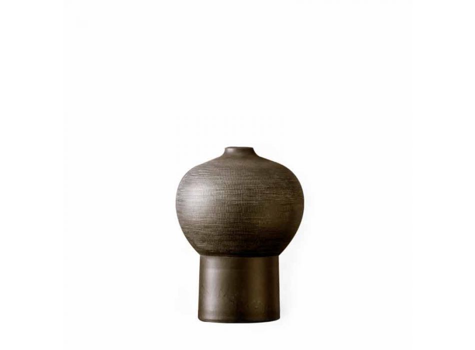 Sammansättning av dekorativa keramiska vaser, modern design - Positano Viadurini