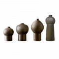 Sammansättning av fyra keramiska dekorativa vaser i modern stil - Positano