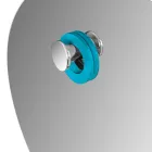 Golv badrumsmöbler med blå designlåda - Georges Viadurini