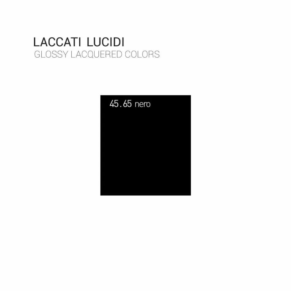 Lycklig modern lackerad trähängande badrumsmöbler Viadurini