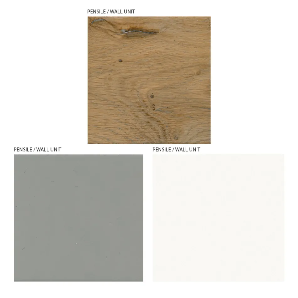 Sammansättning av vardagsrumsmöbler och TV-bänk i MDF Made in Italy - Hedda Viadurini