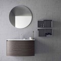 Komposition för hängande badrum med modern design tillverkad i Italien - Callisi11