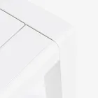 Utomhusvardagsrumskomposition i aluminium och tyg, Homemotion - Francine Viadurini