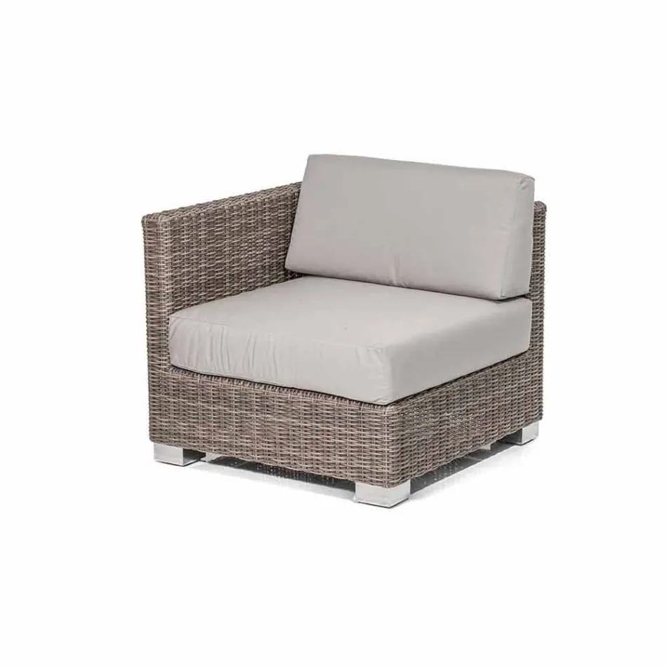 Sammansättning levande från hantverk trädgård Ania, modern design Viadurini