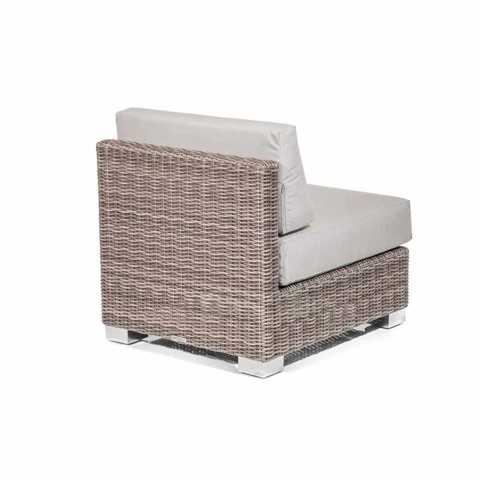 Sammansättning levande från hantverk trädgård Ania, modern design Viadurini