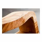 Upphängd sammansättning av badrumsmöbler i modern teak - Kristi Viadurini