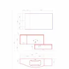 Upphängd och modern komposition för badrummet, tillverkad i Italien Design - Callisi4 Viadurini