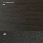 Utdragbar konsol 150 cm i metall och melamin Tillverkad i Italien - Klaff Viadurini