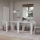 Utdragbar konsol till 181 cm i Melamin Essence Tillverkad i Italien - Castello Viadurini