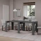 Utdragbar konsol till 211 cm i melamin i huvudsak Made in Italy - Incantesimo Viadurini