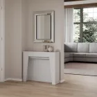 Utdragbar konsol till 211 cm i melamin i huvudsak Made in Italy - Incantesimo Viadurini