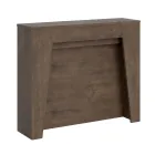 Utdragbar konsol till 211 cm i melamin i huvudsak Made in Italy - Incantesimo Viadurini