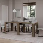 Utdragbar konsol till 211 cm i melamin i huvudsak Made in Italy - Incantesimo Viadurini