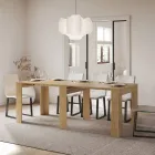 Utdragbar konsol till 211 cm i Made in Italy melaminpaneler - Principessa Viadurini