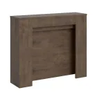 Utdragbar konsol till 211 cm i Made in Italy melaminpaneler - Principessa Viadurini