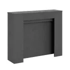 Utdragbar konsol till 211 cm i Made in Italy melaminpaneler - Principessa Viadurini