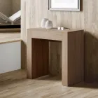 Utdragbar konsol till 299 cm med invändiga förlängningar tillverkade i Italien - Timglas Viadurini