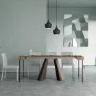 Utdragbar konsol till 300 cm med Bear Finish Ben Made in Italy - Destino Viadurini