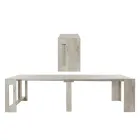 Konsoll Utdragbar till 300 cm från entré eller vardagsrum i trä - Katharina Viadurini