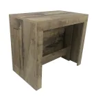 Konsoll Utdragbar till 300 cm från entré eller vardagsrum i trä - Katharina Viadurini