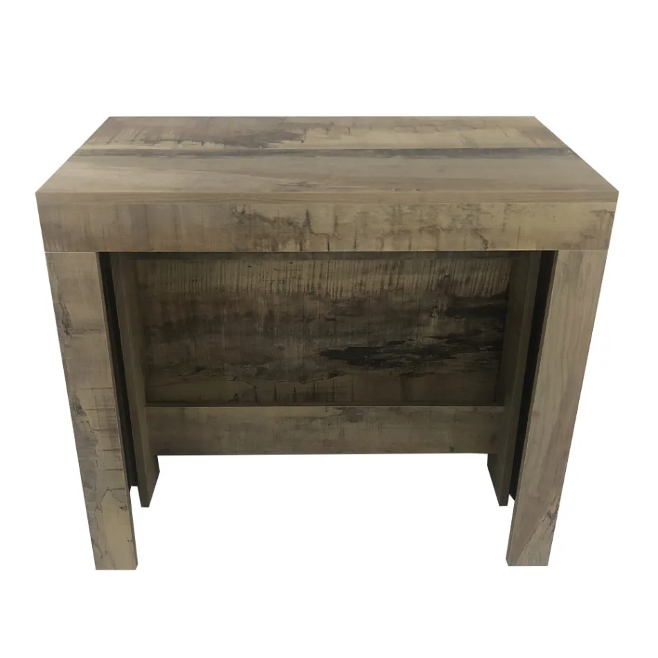 Konsoll Utdragbar till 300 cm från entré eller vardagsrum i trä - Katharina Viadurini