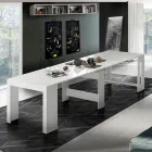 Konsoll Utdragbar till 300 cm från entré eller vardagsrum i trä - Katharina Viadurini