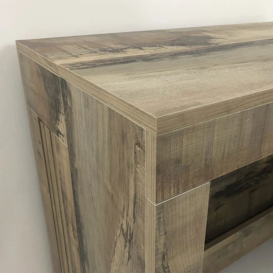 Konsoll Utdragbar till 300 cm från entré eller vardagsrum i trä - Katharina Viadurini