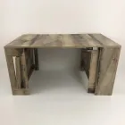 Konsoll Utdragbar till 300 cm från entré eller vardagsrum i trä - Katharina Viadurini