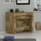 Konsoll Utdragbar till 300 cm från entré eller vardagsrum i trä - Katharina Viadurini