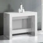 Konsoll Utdragbar till 300 cm från entré eller vardagsrum i trä - Katharina Viadurini