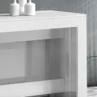 Konsoll Utdragbar till 300 cm från entré eller vardagsrum i trä - Katharina Viadurini