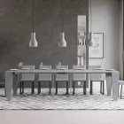 Utdragbar konsol till 300 cm i trä Made in Italy - Throne Viadurini