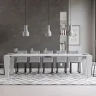 Utdragbar konsol till 300 cm i trä Made in Italy - Throne Viadurini